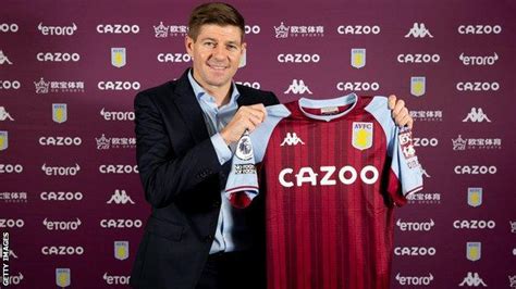 Steven Gerrard: Aston Villa name Rangers boss as .